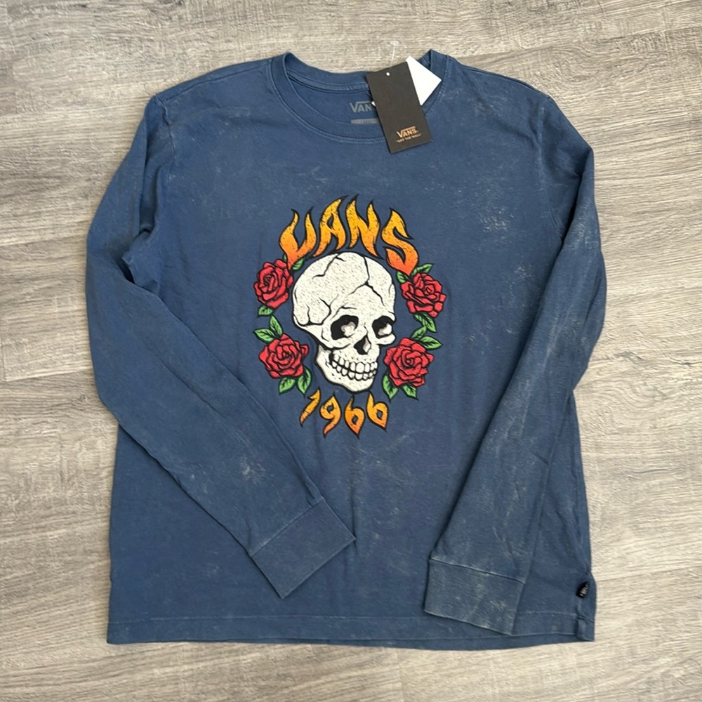 VANS ROSA BF l/s tee .  NEW
